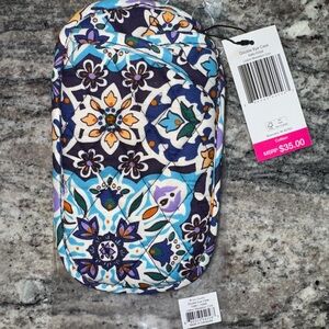 Vera Bradley Floral Double Eye Case - Lisbon Medallion Cool print.  New